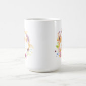 Mère de la mariée Floral Mariage classique Mug (Centre)
