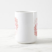 Mère de la mariée Floral Mariage classique Mug (Centre)