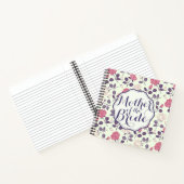 Mère de la mariée Floral Mariage livre d'or (Intérieur)