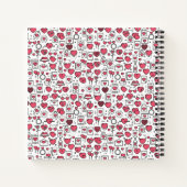 Mère de la mariée Floral Mariage livre d'or (Dos)