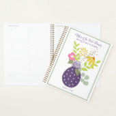 Mère de la mariée Flower Bouquet Planner (Devant avec enveloppe)
