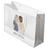 Mère de la mariée grand sac cadeau (Devant Angle)