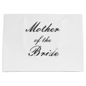 Mère de la mariée grand sac cadeau (Devant)