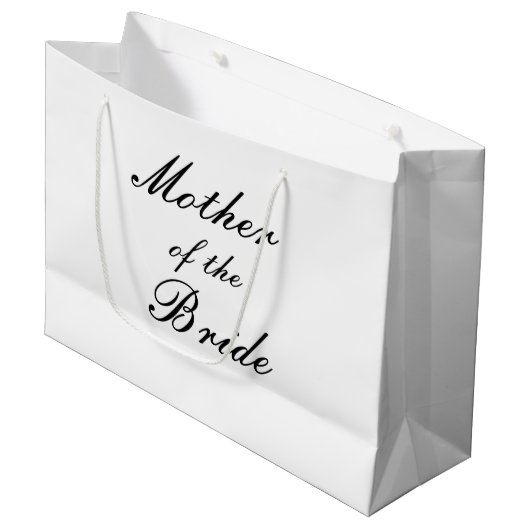 Mère de la mariée grand sac cadeau (Devant Angle)