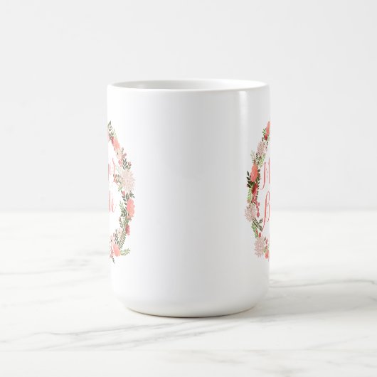 Mère de la mariée Mariage de printemps Mug classiq (Centre)