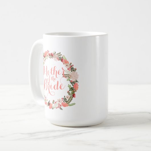 Mère de la mariée Mariage de printemps Mug classiq (Devant gauche)