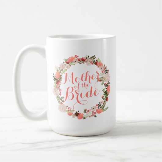 Mère de la mariée Mariage de printemps Mug classiq (Gauche)