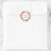 Mère de la mariée Mariage élégant | Sticker (Sac)