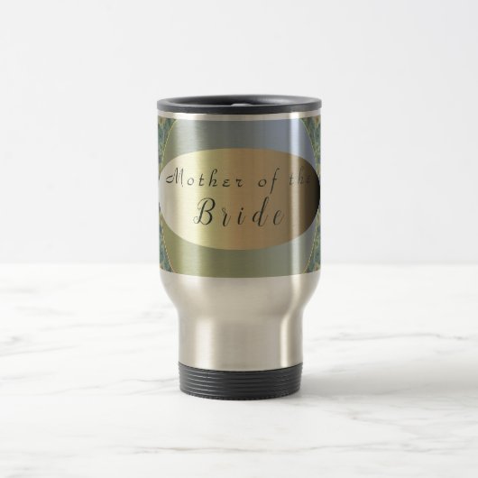 "Mère de la mariée" Mariage Fête Voyage Mug (Centre)