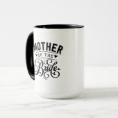 Mère de la mariée Mug (Devant gauche)