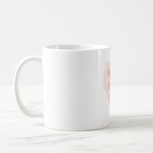 Mère de la mariée mug (Gauche)