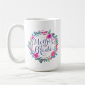 Mère de la mariée Tropical Floral Classic Mug (Gauche)