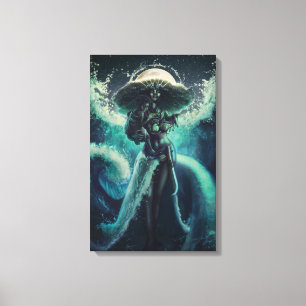 Mère de la mer - copie de toile de Yemoja