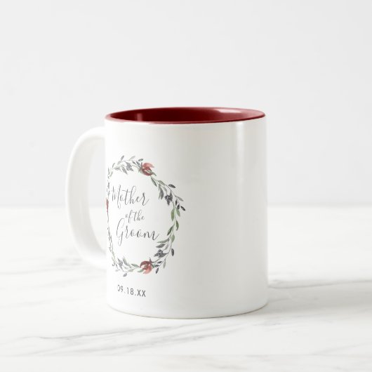 Mère de la Mug Groom | Bloom Automne Rustique (Devant gauche)