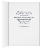 Mère de la salle Félicitations Marine Bleue (Intérieur (Droit))