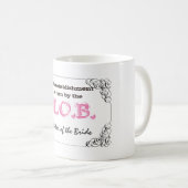 Mère de la tasse de jeune mariée (Devant droit)