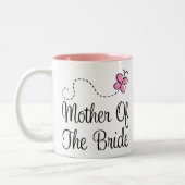 Mère de la tasse de mariage de jeune mariée (Gauche)