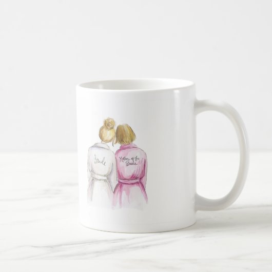 Mère de l'amour de tasse de jeune mariée vous (Droite)