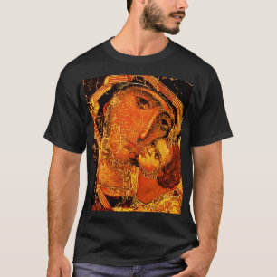 Mère de l'amour Mary et enfant de Jésus - T-shirt