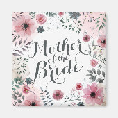 Mère de l'aquarelle de mariée | Magnet (Devant)