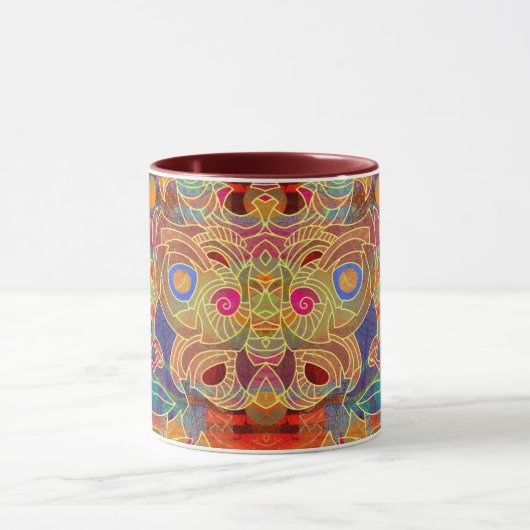 Mère de l'aube Masque Mug (Centre)