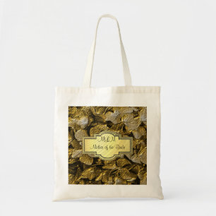 mère de monogramme d'hortensia de l'or 3D du sac
