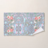 Mère de Pearl Abalone Roses roses roses (Serviette à main)