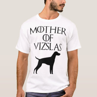 mère des T-shirts de chien de vizslas
