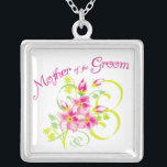 Mère du collier Groom<br><div class="desc">Mère des cadeaux de chambre. Mère du pendentif de bijoux Groom.</div>