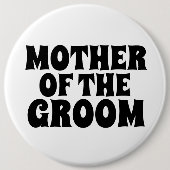 MÈRE DU GROUPE Bouton large rond BADGE (Devant)