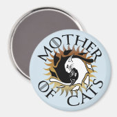 Mère Du Magnet De Chats (Recto/Verso)