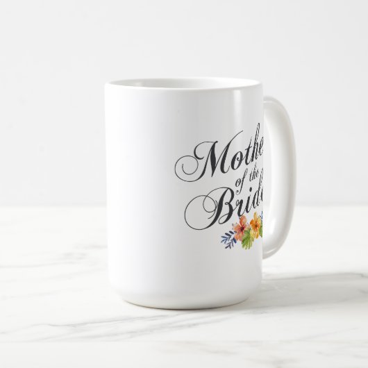 Mère du Mariage de mariée | Mug classique (Devant droit)