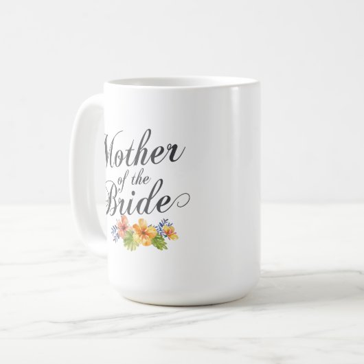 Mère du Mariage de mariée | Mug classique (Devant gauche)