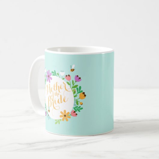 Mère du Mariage de mariée | Mug classique (Devant gauche)