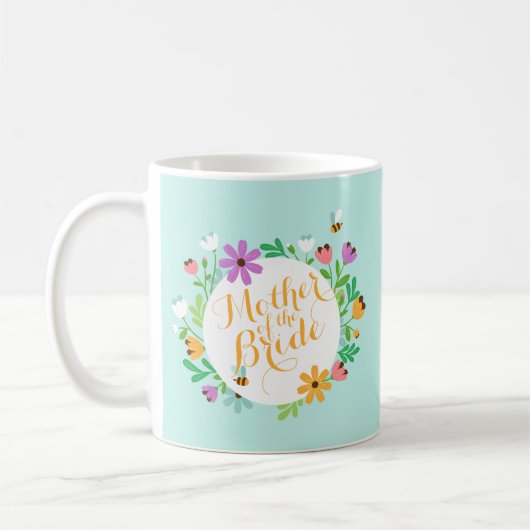 Mère du Mariage de mariée | Mug classique (Gauche)