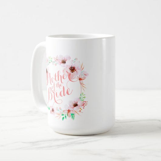 Mère du Mariage de mariée | Mug classique (Devant gauche)