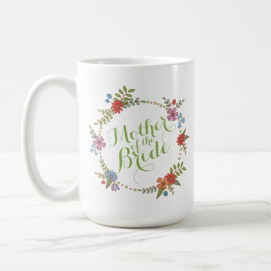 Mère du Mariage de mariée | Mug classique (Gauche)