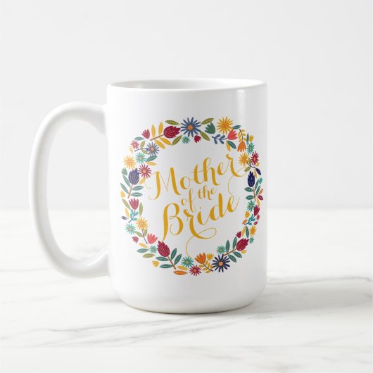 Mère du Mariage de mariée | Mug classique (Gauche)