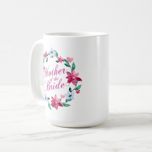 Mère du Mariage de mariée | Mug classique (Devant gauche)