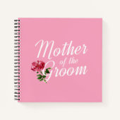 Mère du Marié Calligraphie de mariage | Cahier (Devant)