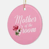 Mère du Marié Calligraphie de Mariage | Ornement (Gauche)