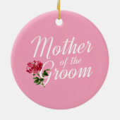 Mère du Marié Calligraphie de Mariage | Ornement (Dos)