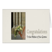 mère du marié Félicitations (Devant Horizontal)