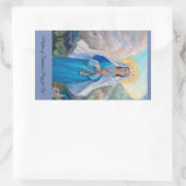 Mère du salut autocollant rectangulaire (Sac)