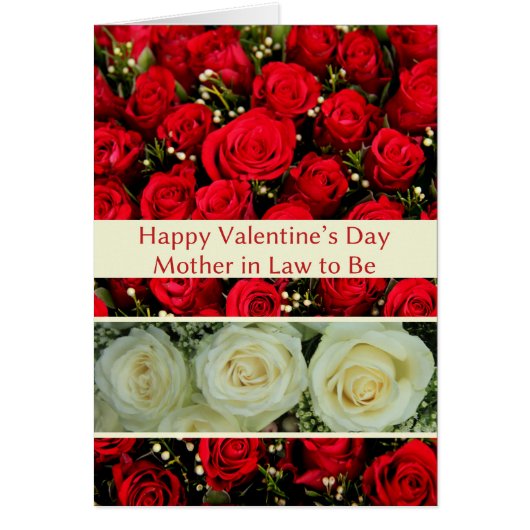 Mère en droit d'être Heureuse Sainte-Valentin Rose (Devant)