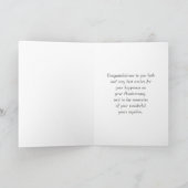 Mère en droit & Père en droit Carte Anniversaire (Intérieur)