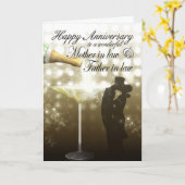 Mère en droit & Père en droit Carte Anniversaire (Fleur jaune)