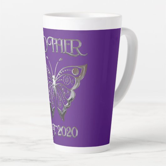 Mère Est 2020 Latte Mug (Angle droit)