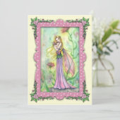 Mère et bébé Fairy Baby Douche Invitations (Debout devant)