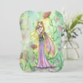 Mère et bébé Fairy Baby Douche Invitations (Debout devant)